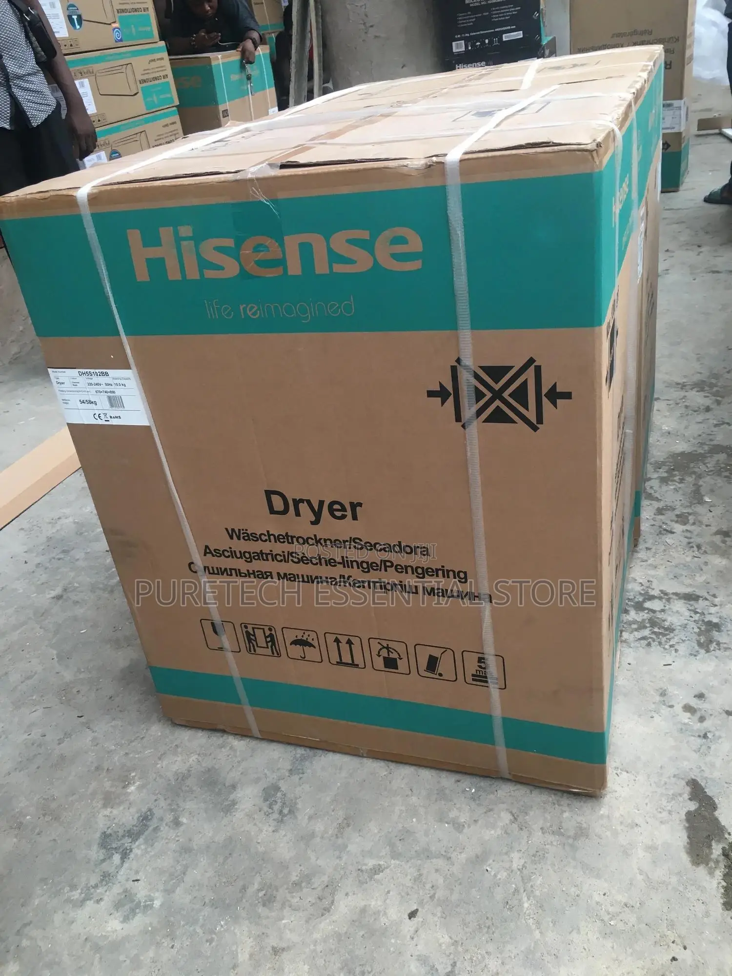 Hisense 10kg Dryer Smart Inverter