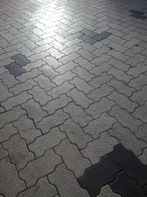 Colour Interlocking Stones Laying