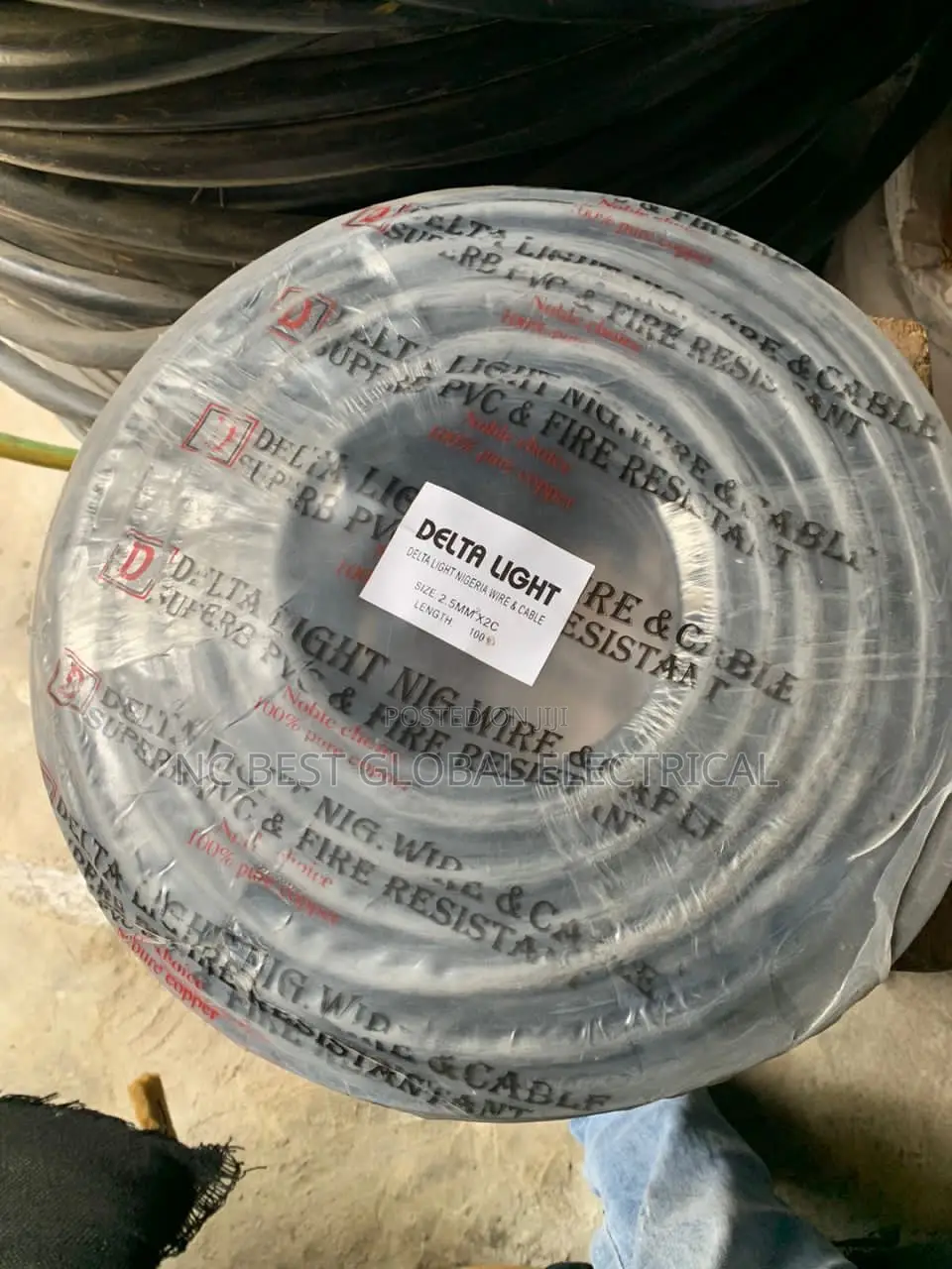 2.5mm 3core Flexible Cable