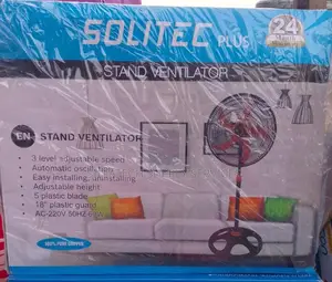Quality Solitec Plus Standing Fan