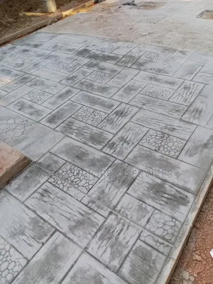 Photo - Stamped Concrete Construction