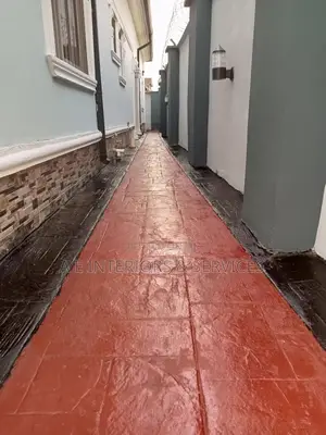 Stamped Concrete Floor Materials and Construction