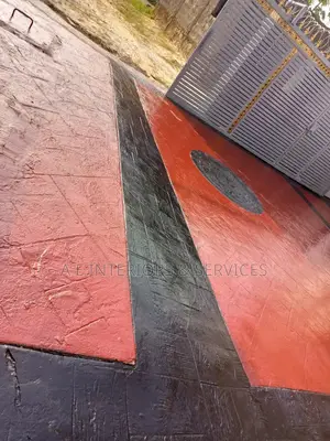 Stamped Concrete Floor Materials and Construction