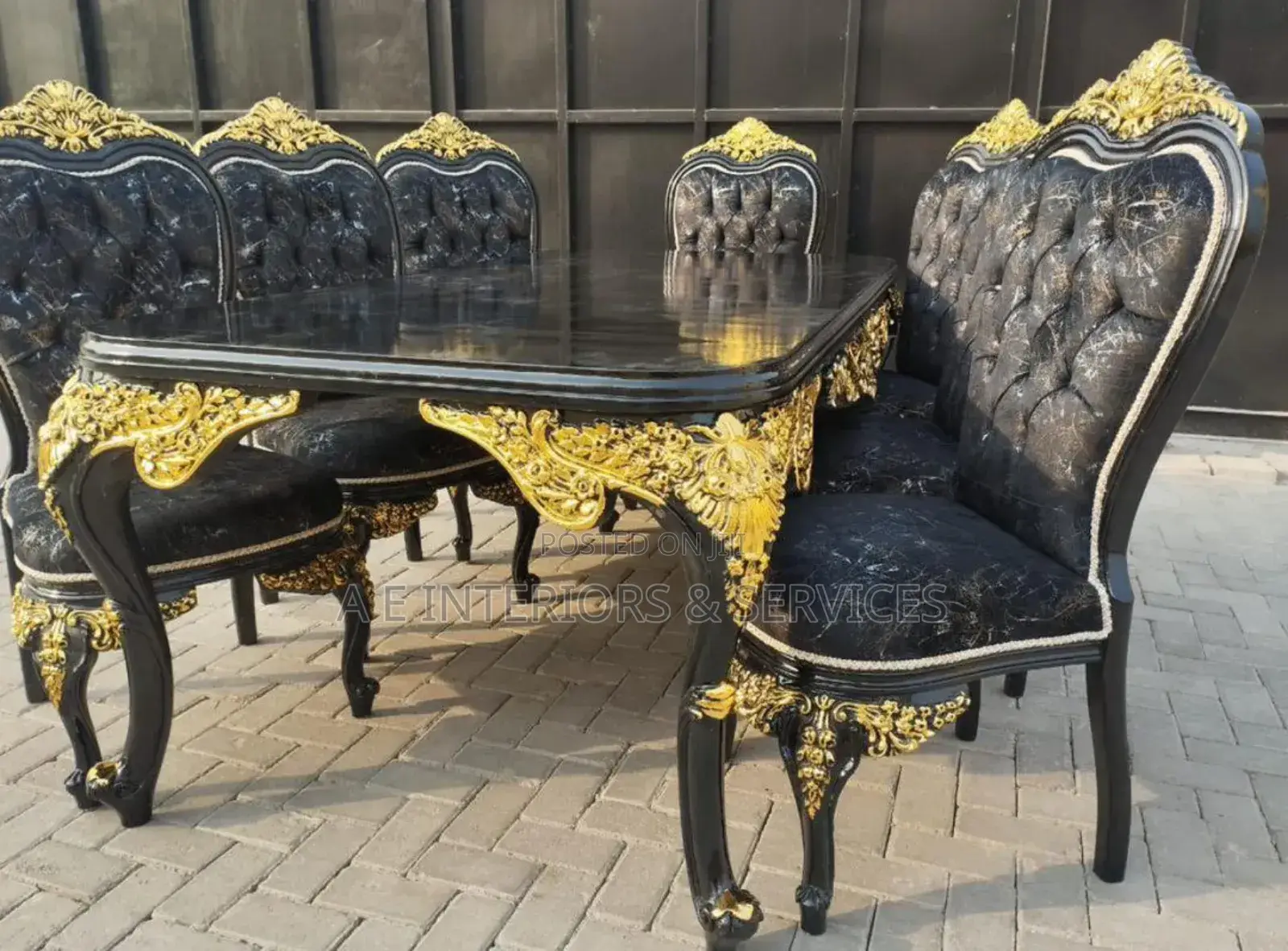 Executive Royal Chairs and Dinning Set