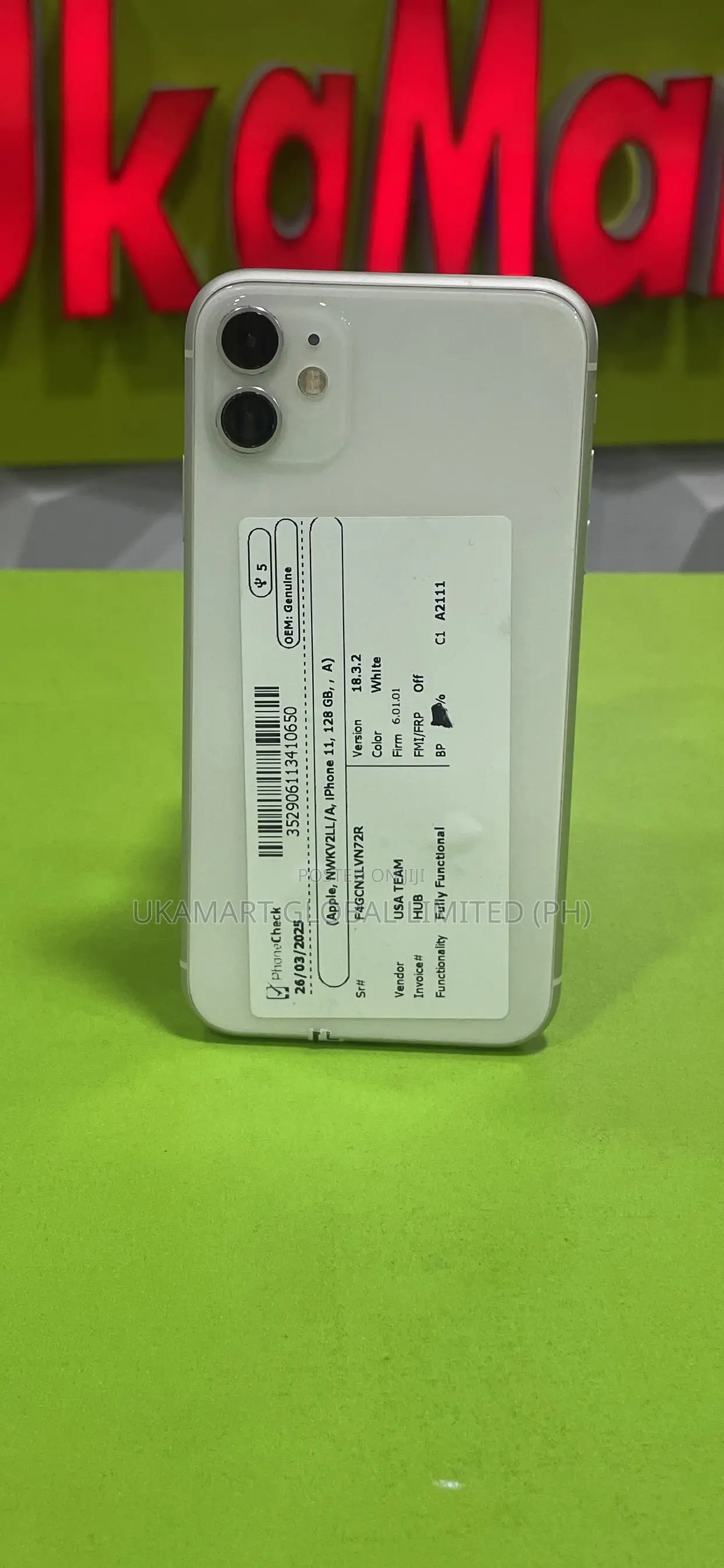 Apple iPhone 11 128 GB White