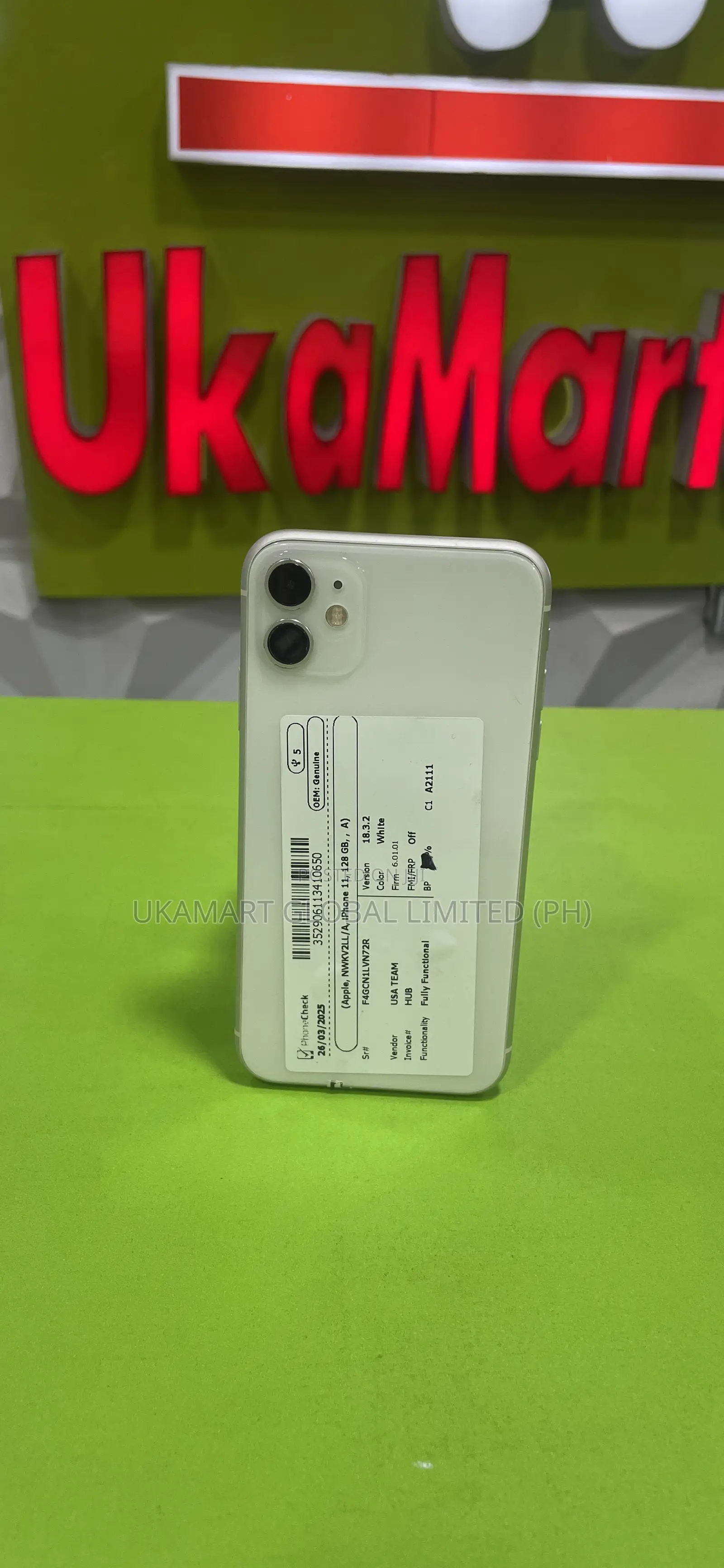 Apple iPhone 11 128 GB White