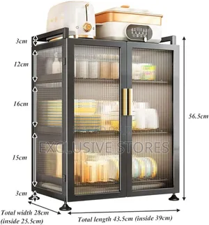 3 Layer Cabinet Dish Drainer