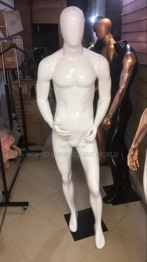 Different Colours Of Nugeria Produced Male Fibre Mannequin