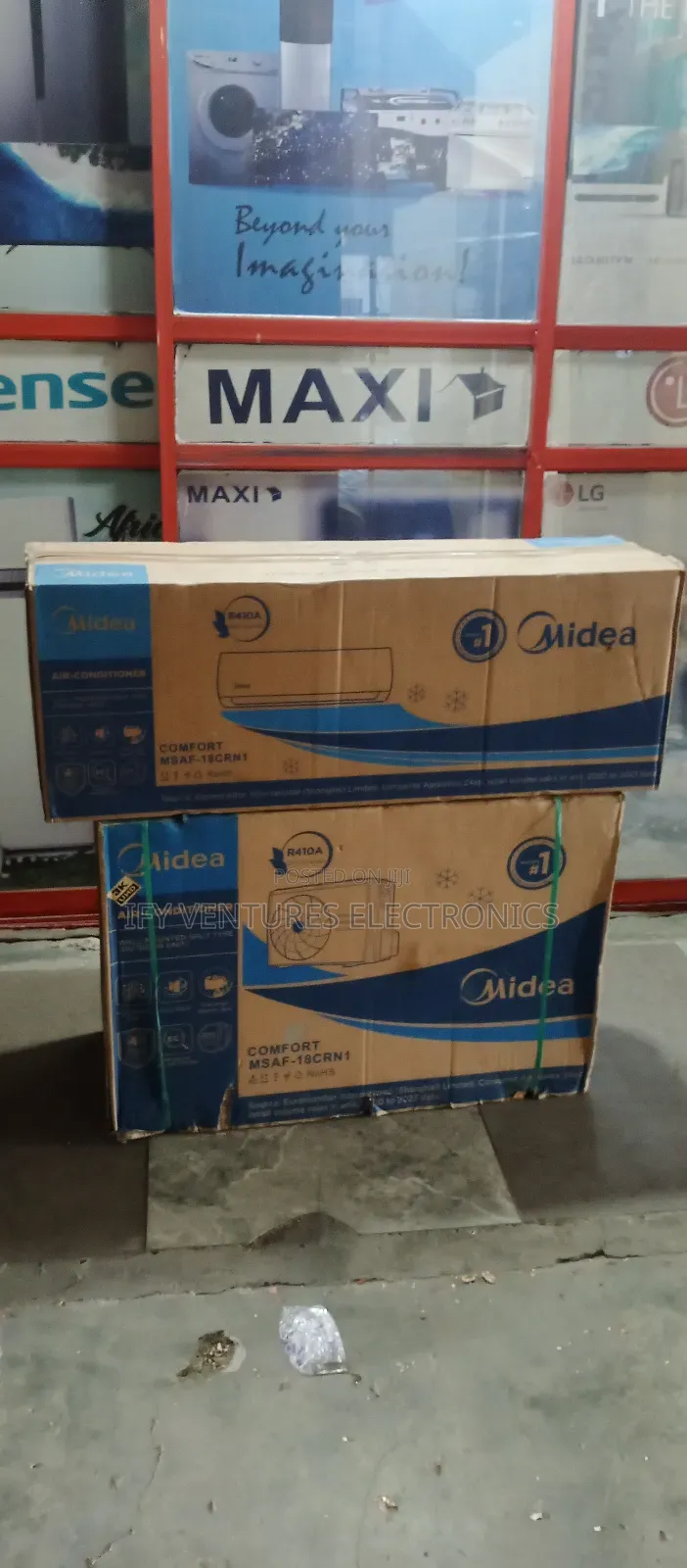 2hp Midea, Split Unit Air Conditioner, White Color