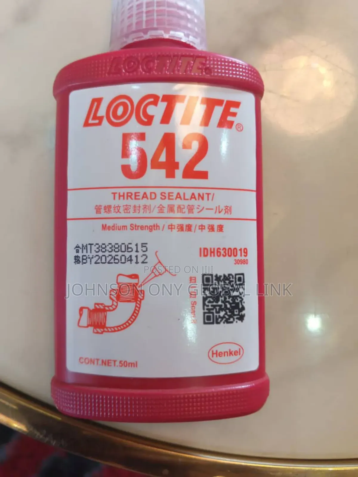 Loctite 542 Thread Sealant
