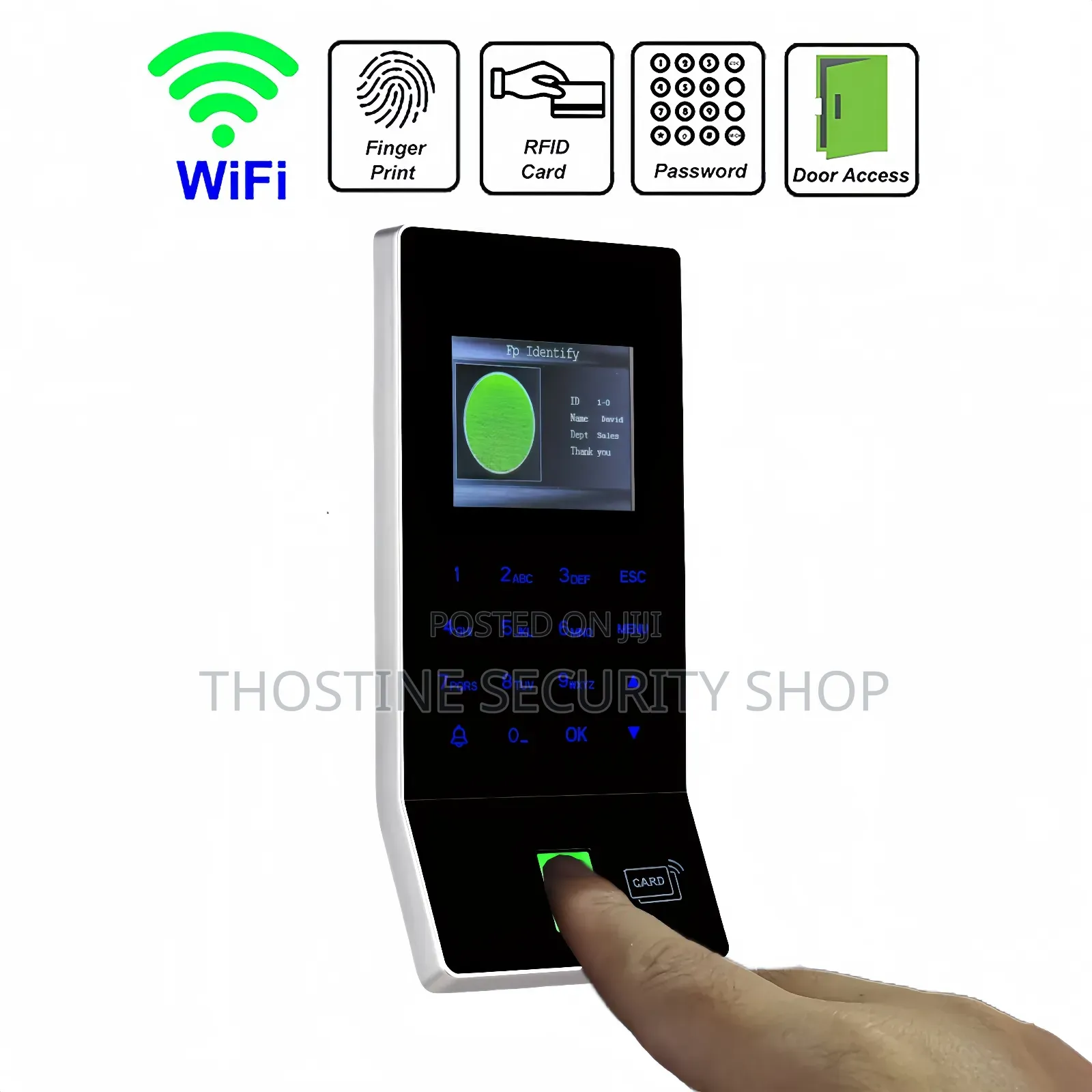 Zkteco F22 Wifi Access Control and Time Attendance Machine