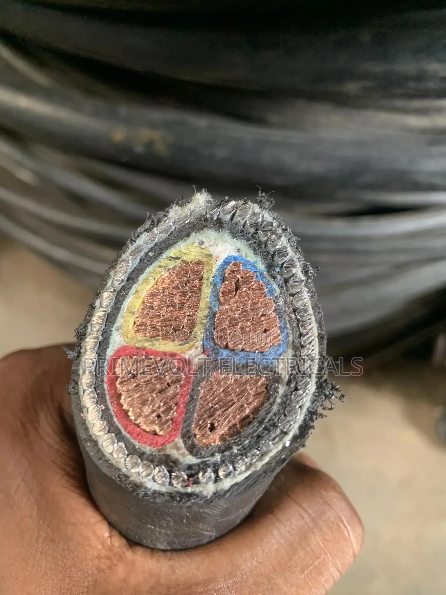 70mm4core Armoured Cable