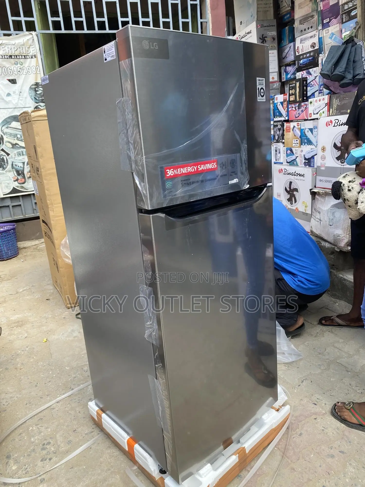 260liters Lg Double Door Refrigerator