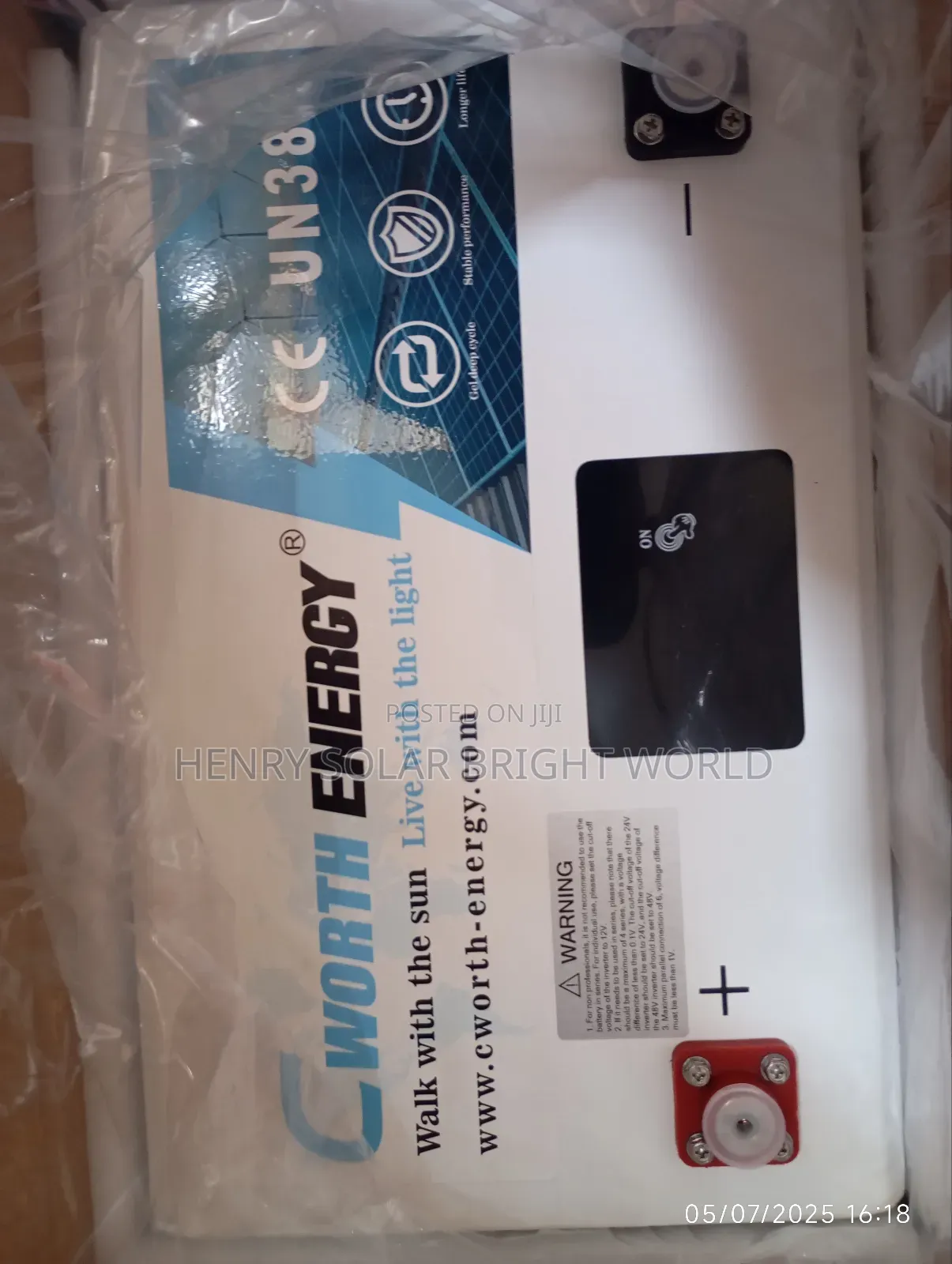 Cworth 12.8v 2.5kwh Lifepo4 Lithium