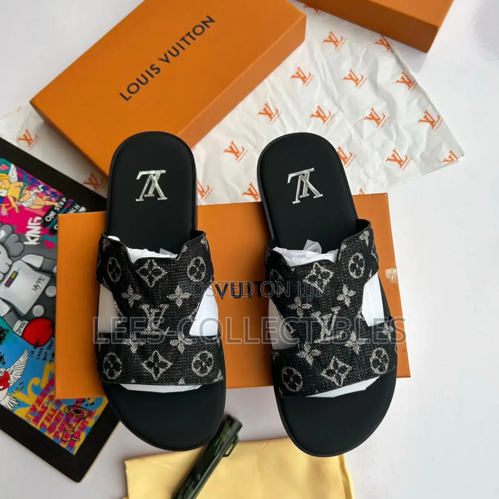 Quality Louis Vuitton Flat Slippers