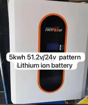 Pattern Lithium Battery 5kwh/24v