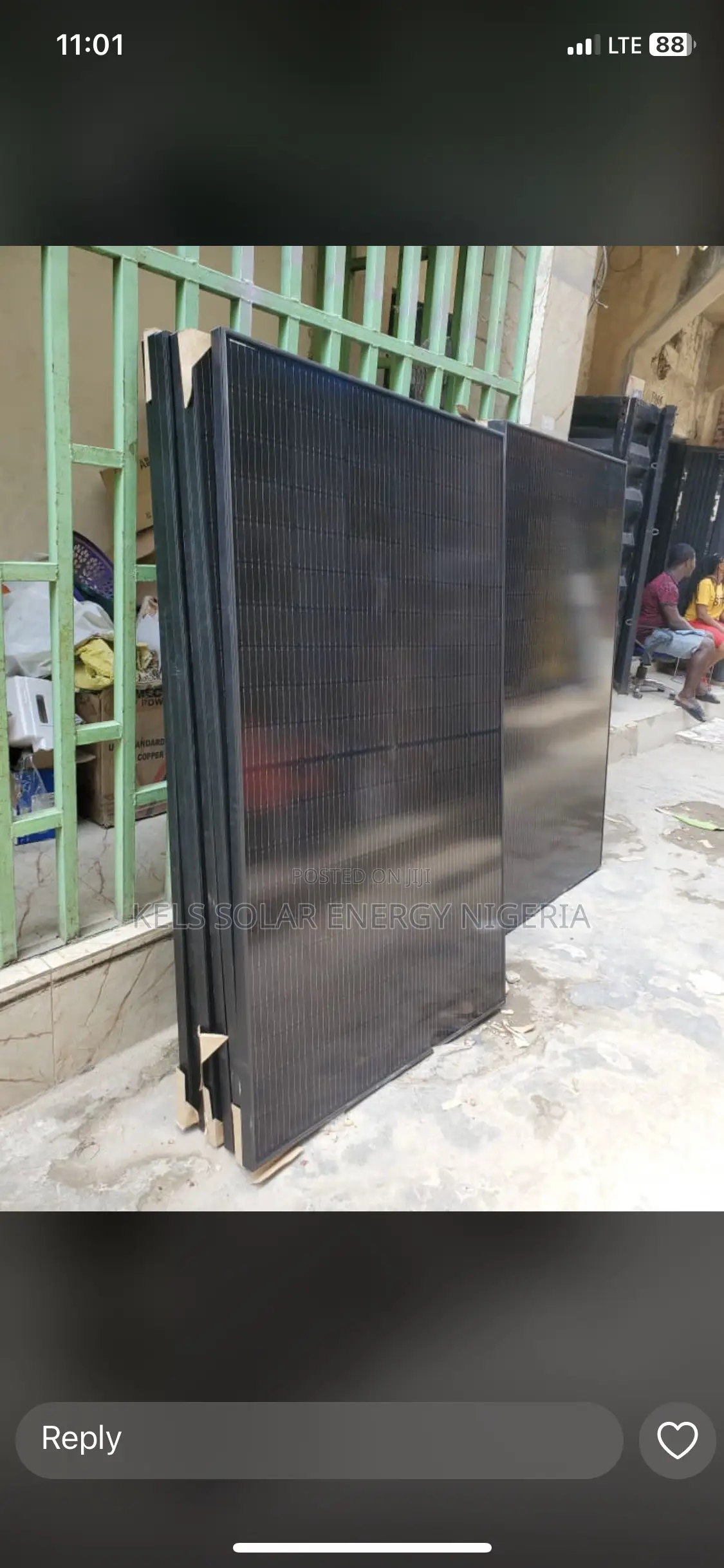 All Black 450watts Panel