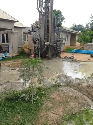 Borehole Drilling and Water Flushing