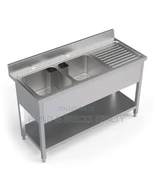 Industrial Double Sink