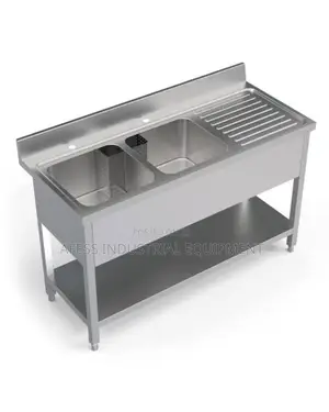 Industrial Double Sink