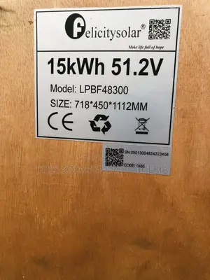 15kwh/51.2v Felicity Lithium Ion Battery