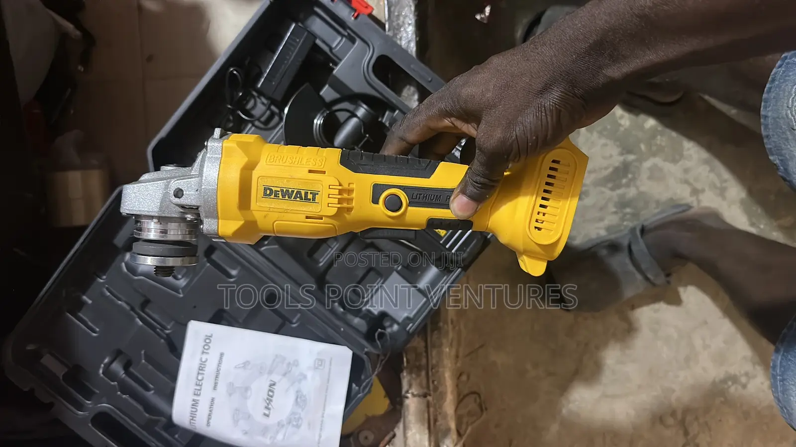 Dewalt Cordless Angle Grinder