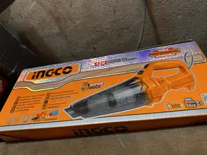 Ingco 12v Lithium-Ion Cordless Handheld Vacuum Cleaner.