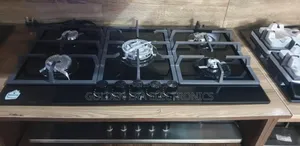Homes 90cm 5burner Cabinets Gas Cooker Auto Ignition