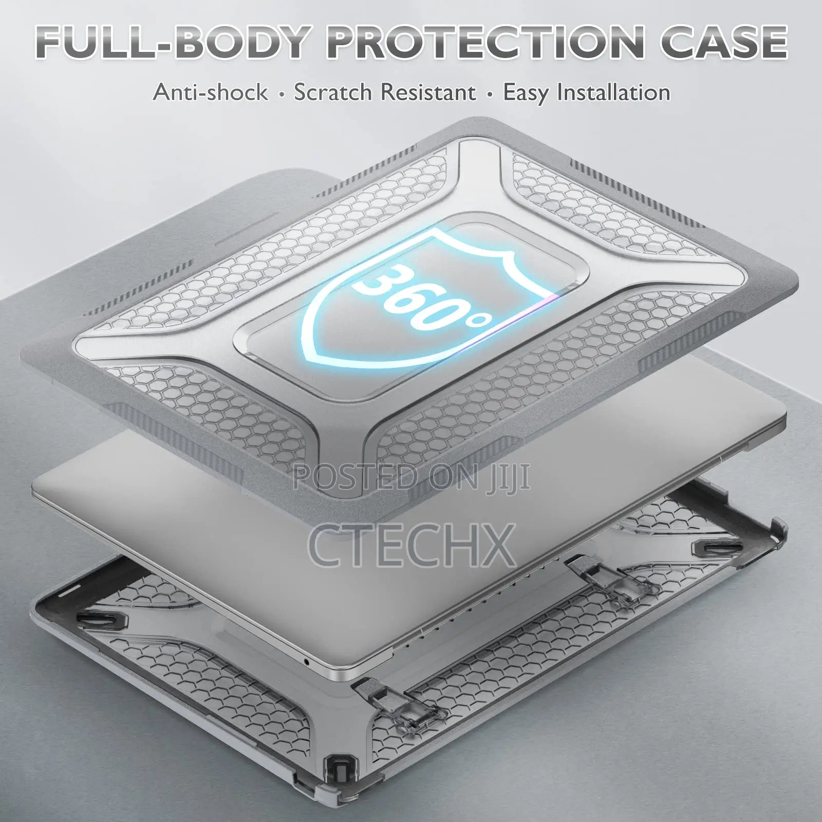 Macbook Air 13 Case 2020 2019 2018 With Foldable Stand