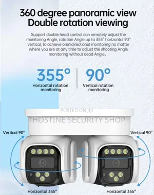 Paxvision Camhipro 4g Solar Dual PTZ Lens Camera