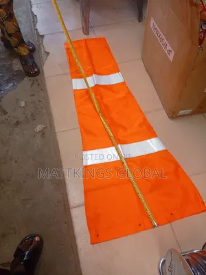 Wind Sock With Red And White Ring