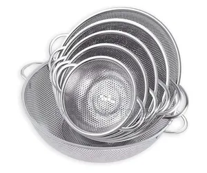 6pcs Stainless Steel Drainer