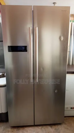 Stainless Steel Side by Side Refrigerator