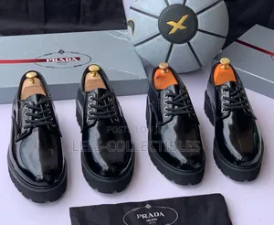 Luxury Black Prada Shoes