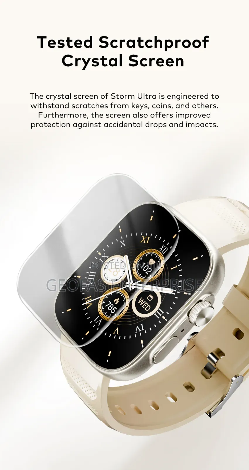 Itel Tough Beyond Smart Watch Storm Ultra