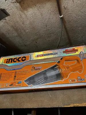 Ingco 12v Lithium-Ion Cordless Handheld Vacuum Cleaner.