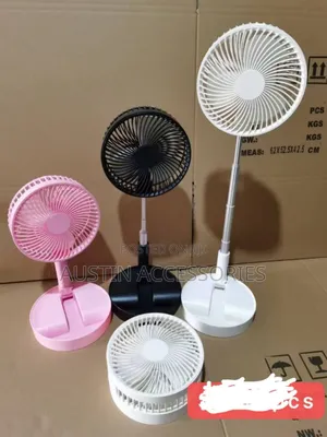 Photo - Telescopic Rechargeable Fans