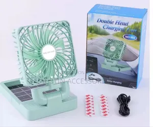 Solar Rechargeable Desktop Fan