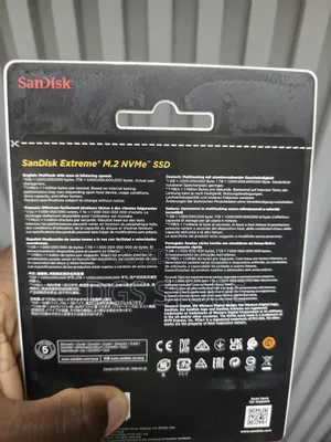 Sandisk Extreme M2 Nvme Internal SSD 1tb