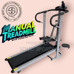 Manual Threadmill With Stepper and Twister