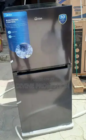 179 Liters Midea Inverter Refrigerator, Black Color