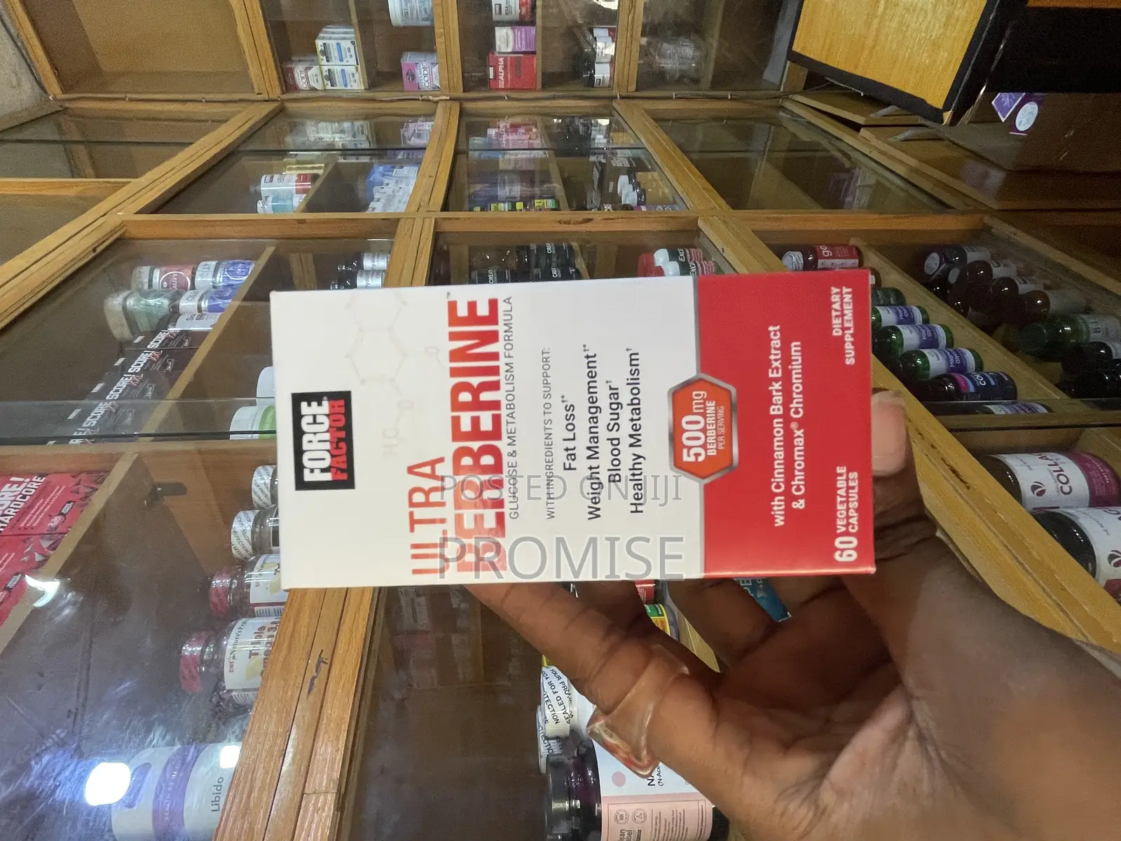 Force Factor Ultra Berberine 500mg