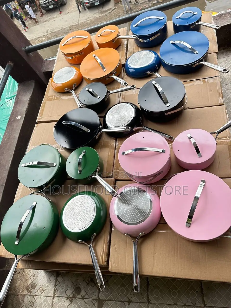 4pcs Ceramic Cookware Set