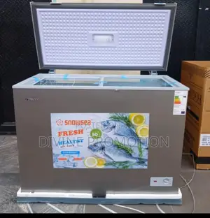 Snowsea 308, 220liters, Chest Freezer, Silver Color.