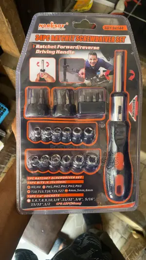 34pcs Ratchet Screwdriver Set