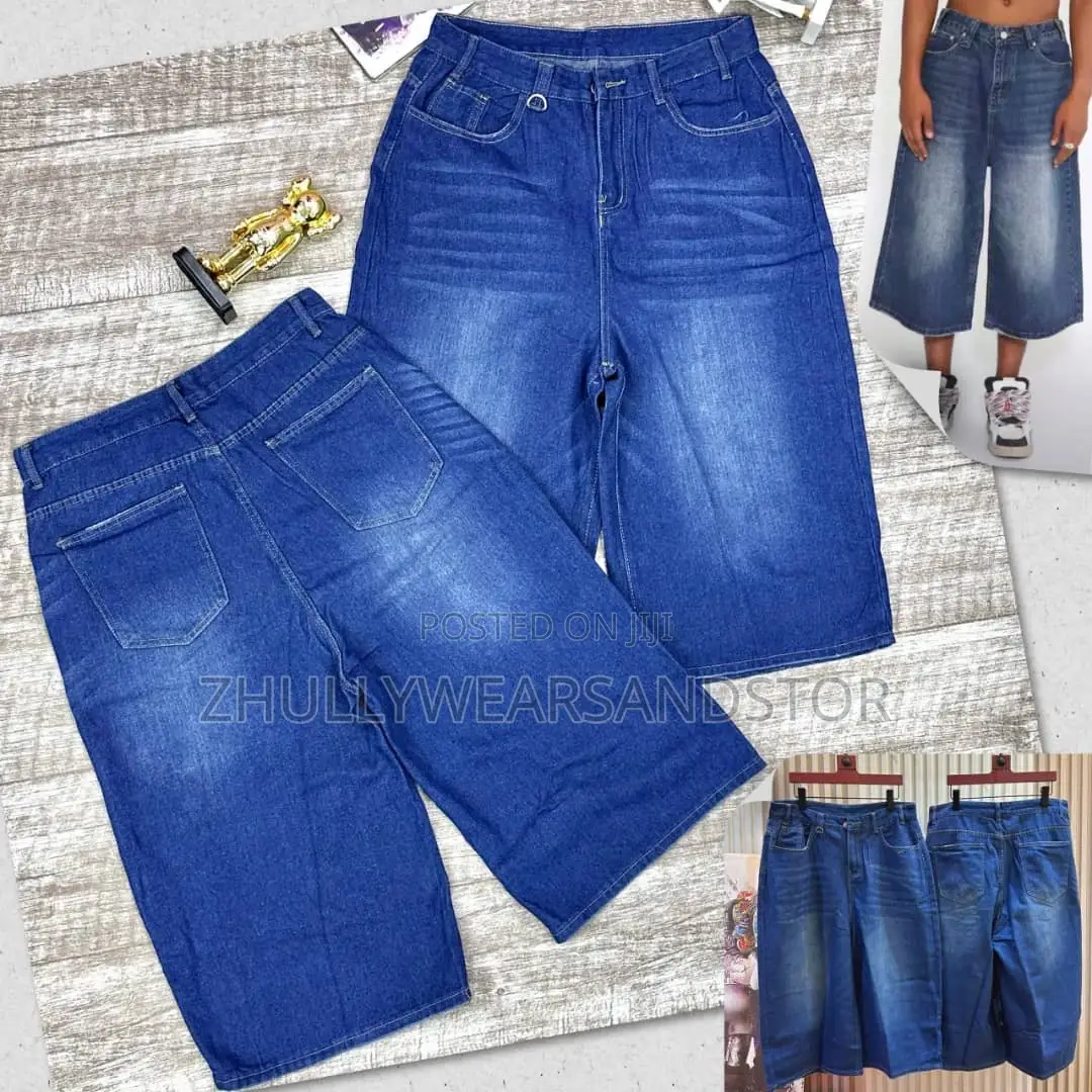 High Quality Unisex Jorts Jeans