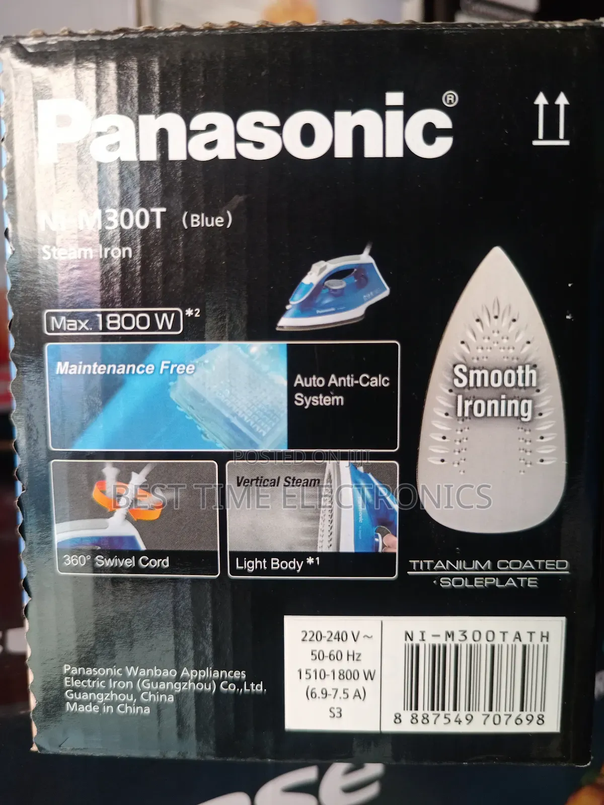 Original Panasonic Steam Iron