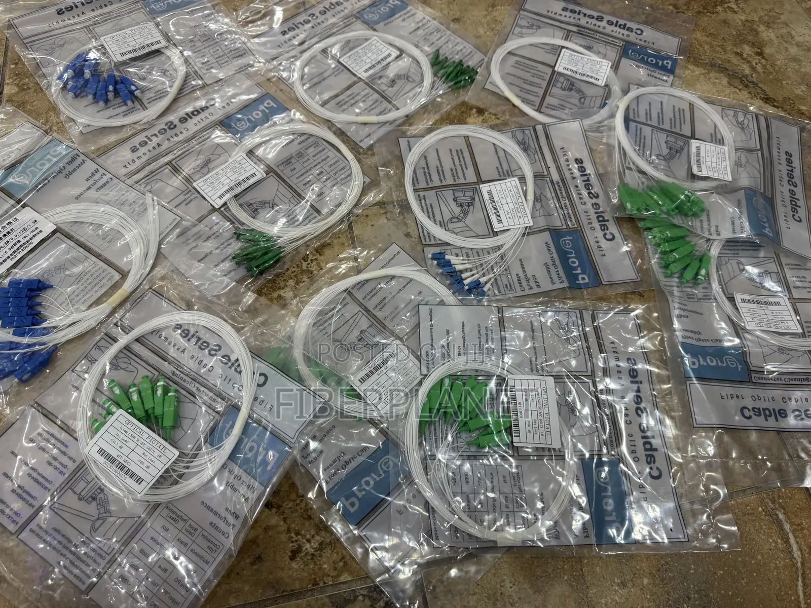 Fiber Optics Pigtails Sc Single Mode Pack Of 10pcs