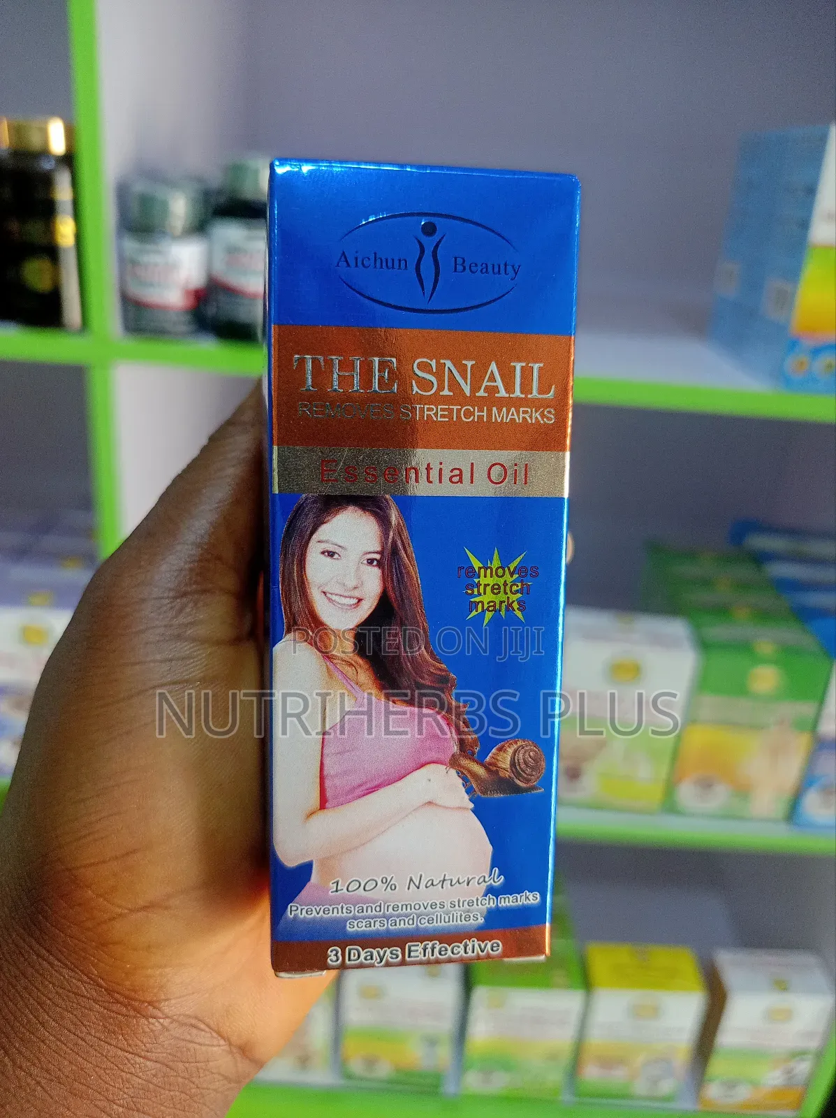 The Snail Stretch Mark Oil + Stretch Mark Removal Tea