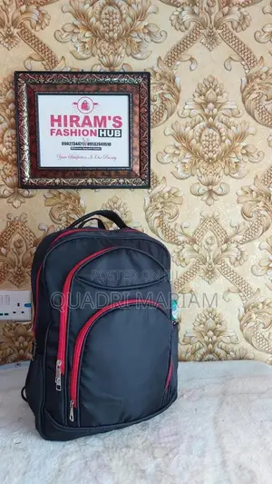 School Bag And Lunch Bag